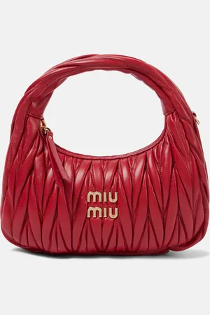 Miu Miu Tote Wander Small aus Matelassé-Leder