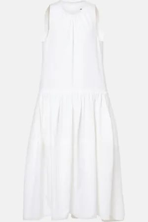 Jil Sander Midikleid aus Baumwolle
