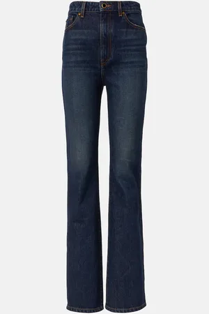 Khaite High-Rise Straight Jeans Danielle