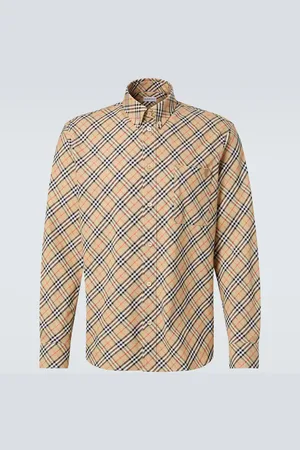 Burberry Hemd Check aus Baumwollpopeline