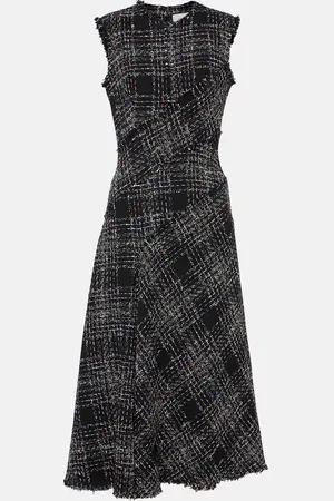 Erdem Midikleid aus Tweed