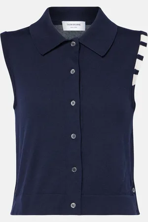 Thom Browne Pullunder 4-Bar aus Baumwoll-Jersey