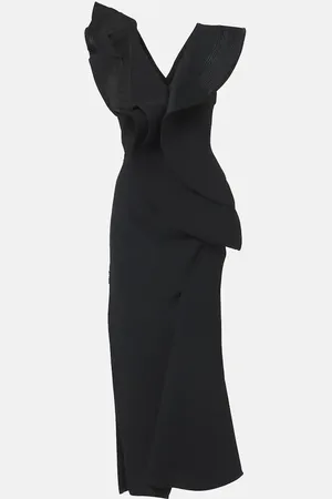 MATICEVSKI Robe Revive Wave aus Crêpe