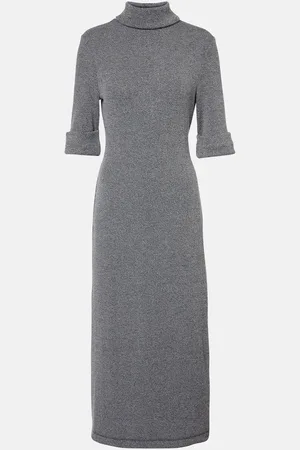Proenza Schouler White Label Midikleid Cerine aus Bouclé