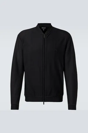 Giorgio Armani Bomberjacke aus Strick