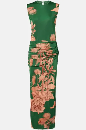 JOHANNA ORTIZ Bedrucktes Maxikleid Finding The Way