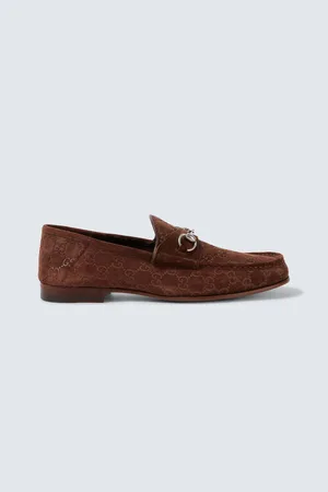 Gucci Loafers Horsebit 1953 aus Veloursleder