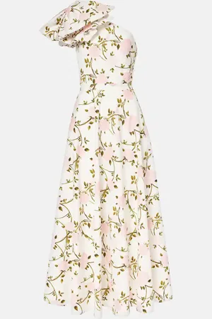 Giambattista Valli One-Shoulder-Cocktailkleid aus Baumwolle