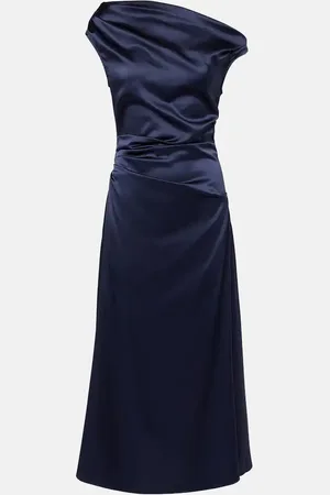 Staud Maxikleid Elyse aus einem Seidengemisch