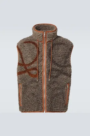 Loewe Weste Anagram aus Teddyfleece