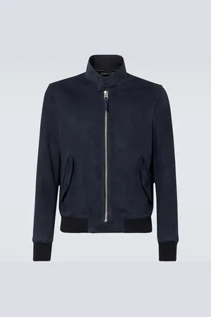 Tom Ford Blouson aus Veloursleder
