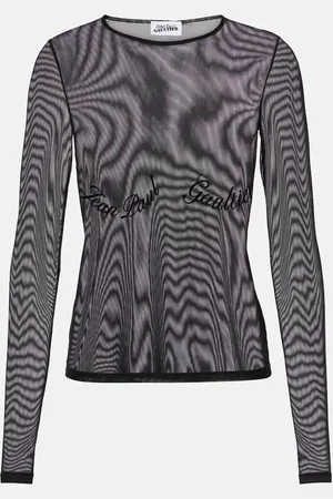 Jean Paul Gaultier Top aus Mesh