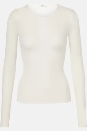 Fforme Longsleeve Ames aus einem Seidengemisch