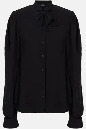 Balenciaga Bluse aus Crêpe
