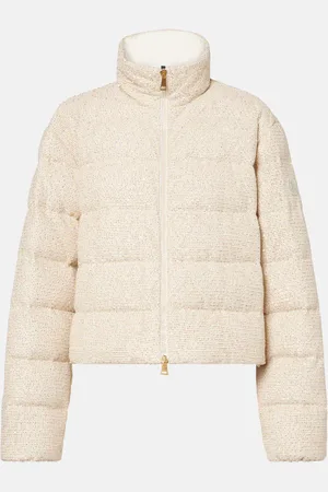 Moncler Daunenjacke Thoirys aus einem Baumwollgemisch