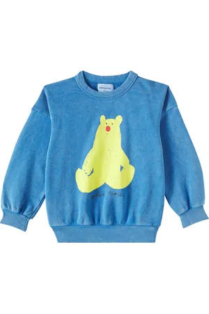 Bobo Choses Baby Sweatshirt Hug Me Bear aus Baumwoll-Jersey