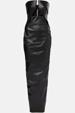 Rick Owens Beschichtetes Cocktailkleid Prong