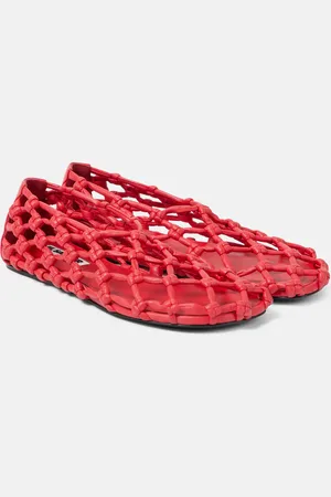 Jil Sander Ballerinas aus Leder