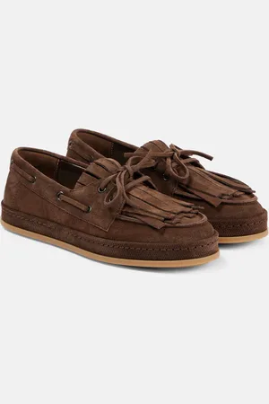 Hogan Segelschuhe aus Veloursleder
