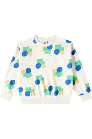 Jelly Mallow Sweatshirt Tractor aus Baumwolle