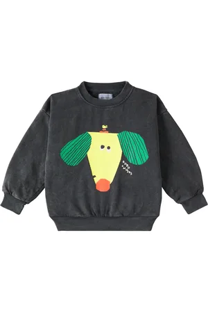 Bobo Choses Sweatshirt Happy Dog aus Baumwolle