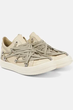 Rick Owens Sneakers Hollywood Megalace aus Veloursleder