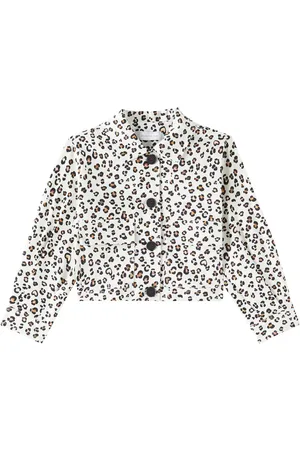 MONNALISA Bedruckte Jacke aus Gabardine