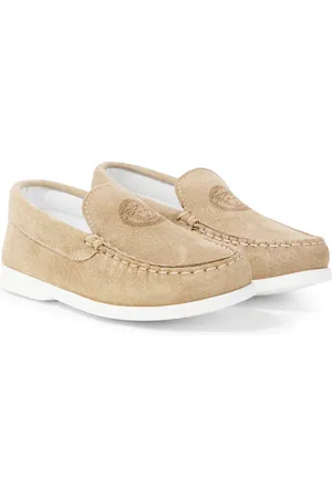 VERSACE Loafers Medusa aus Veloursleder