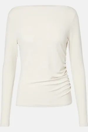 Max Mara Top Catullo aus Crêpe-Jersey