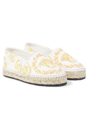VERSACE Bedruckte Espadrilles Medusa