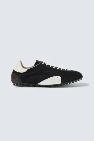 Maison Margiela Sneakers Sprinters aus Drill und Leder