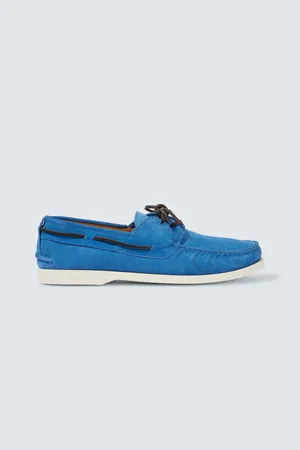 Kiton Segelschuhe aus Veloursleder