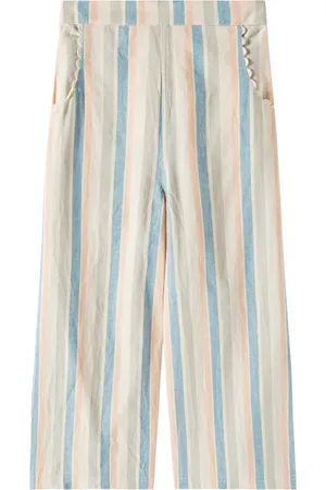Louise Misha Hose Flor aus Baumwolle und Leinen