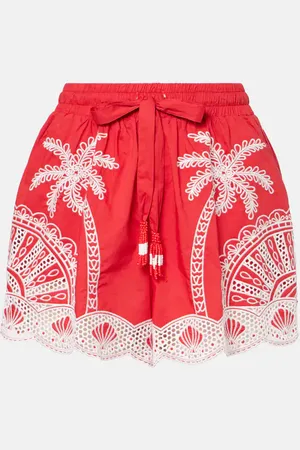 Farm Rio Shorts Palm Trees aus Baumwolle