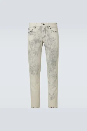 Dolce & Gabbana Bedruckte Straight Jeans
