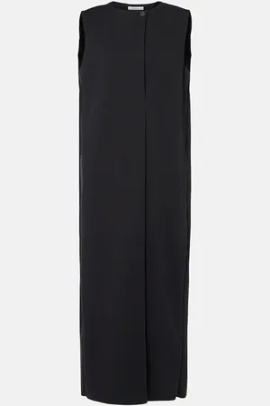 Max Mara Maxikleid Biada aus einem Baumwollgemisch