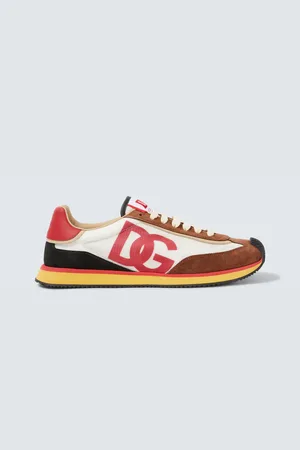 Dolce & Gabbana Sneakers DG Runner mit Veloursleder
