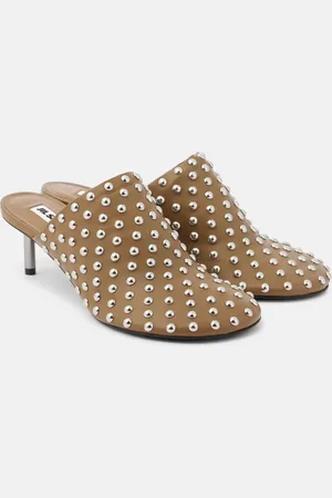 Jil Sander Verzierte Mules Otto aus Leder