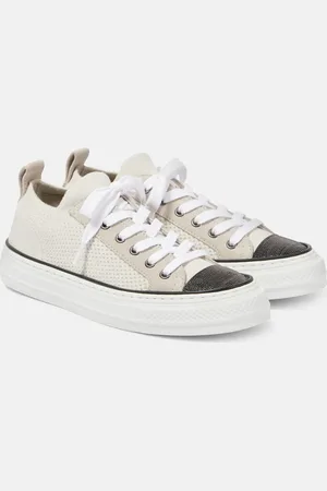 Brunello Cucinelli Sneakers aus Strick