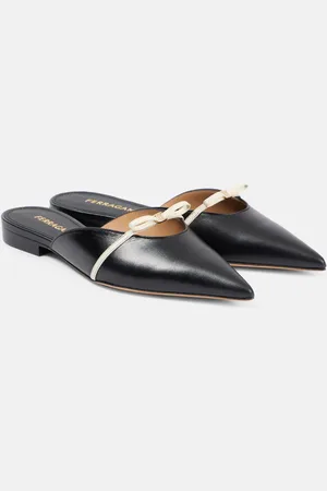 Salvatore Ferragamo Slippers aus Leder