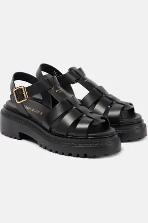 Prada Sandalen aus Leder