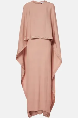 Stella McCartney Maxikleid mit Kristallen