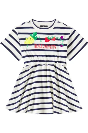 Balmain Kleid aus Baumwoll-Jersey