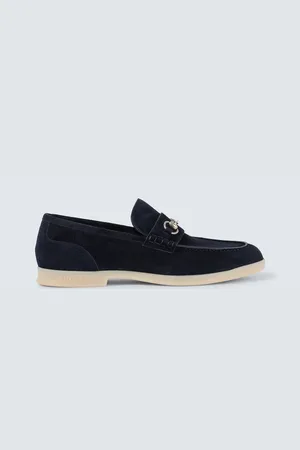 Gucci Loafers Horsebit aus Veloursleder