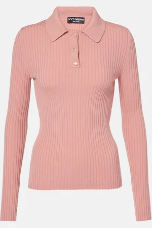 Dolce & Gabbana Polopullover aus einem Wollgemisch