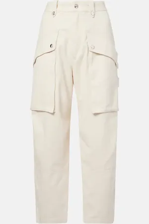 Marant Etoile Low-Rise-Cargohose Jannick aus Baumwolle