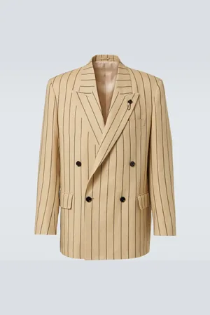 LARDINI Blazer aus Leinen und Wolle