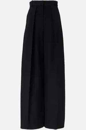 Khaite Weite High-Rise-Hose Maris