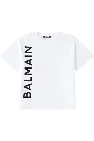 Balmain T-Shirt aus Baumwoll-Jersey