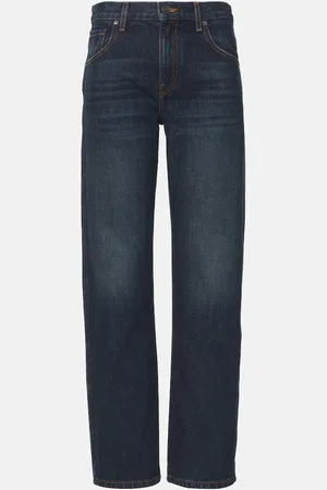 Khaite Mid-Rise Wide-Leg Jeans Kerrie